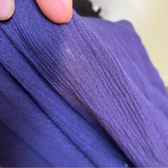 Iguana Inc. Worldly Clothing set, hand made, blue, surplus top, maxi skirt. M/L. - Picture 10 of 16